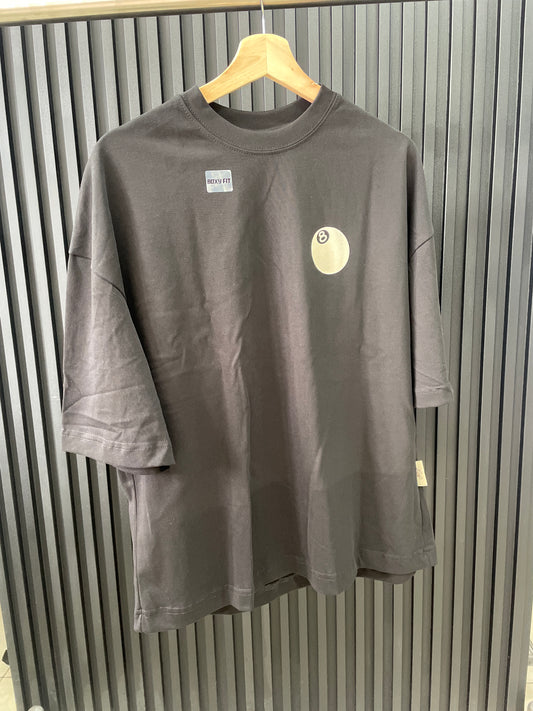 CAMISETA BOXY FIT S8 NEGRA