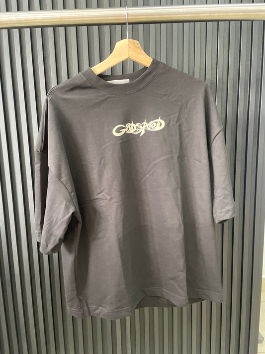 CAMISETA BOXY FIT GD NEGRA