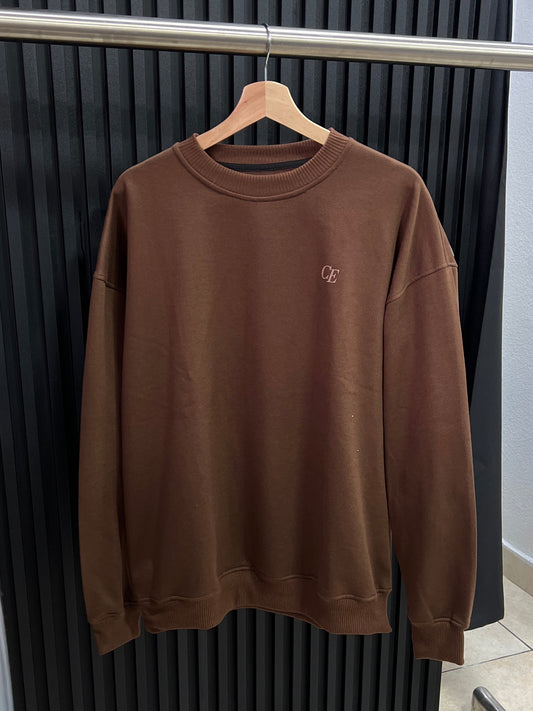 BUZO OVERSIZE CE CAFÉ