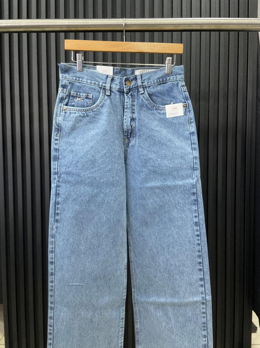 JEANS BAGGY DF AZUL LLANO