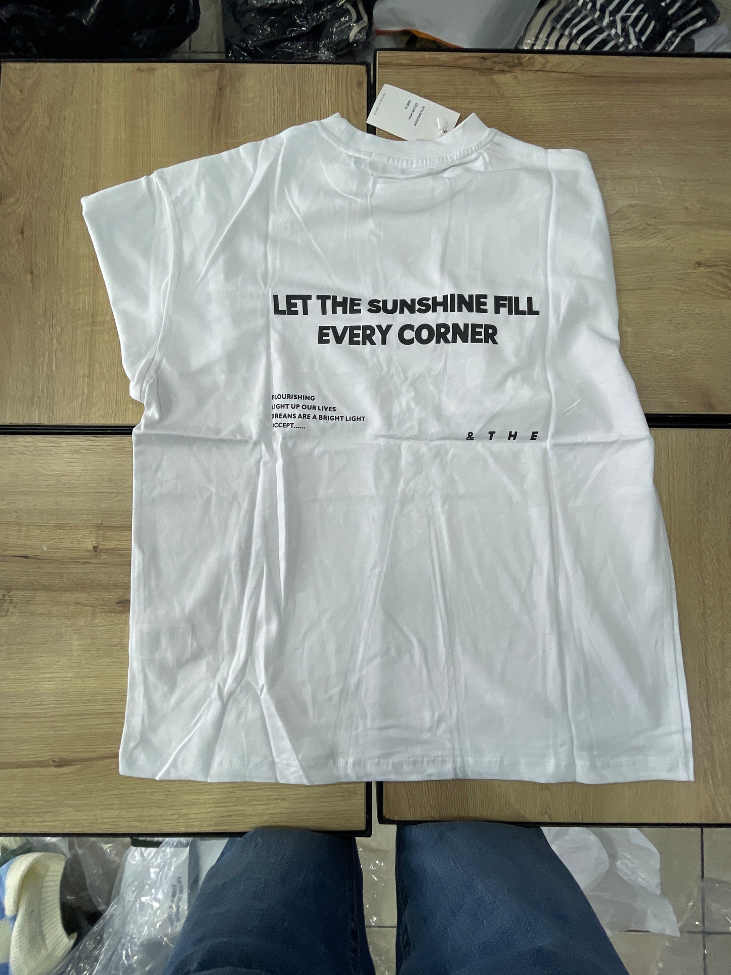 CAMISETA LTS BLANCA