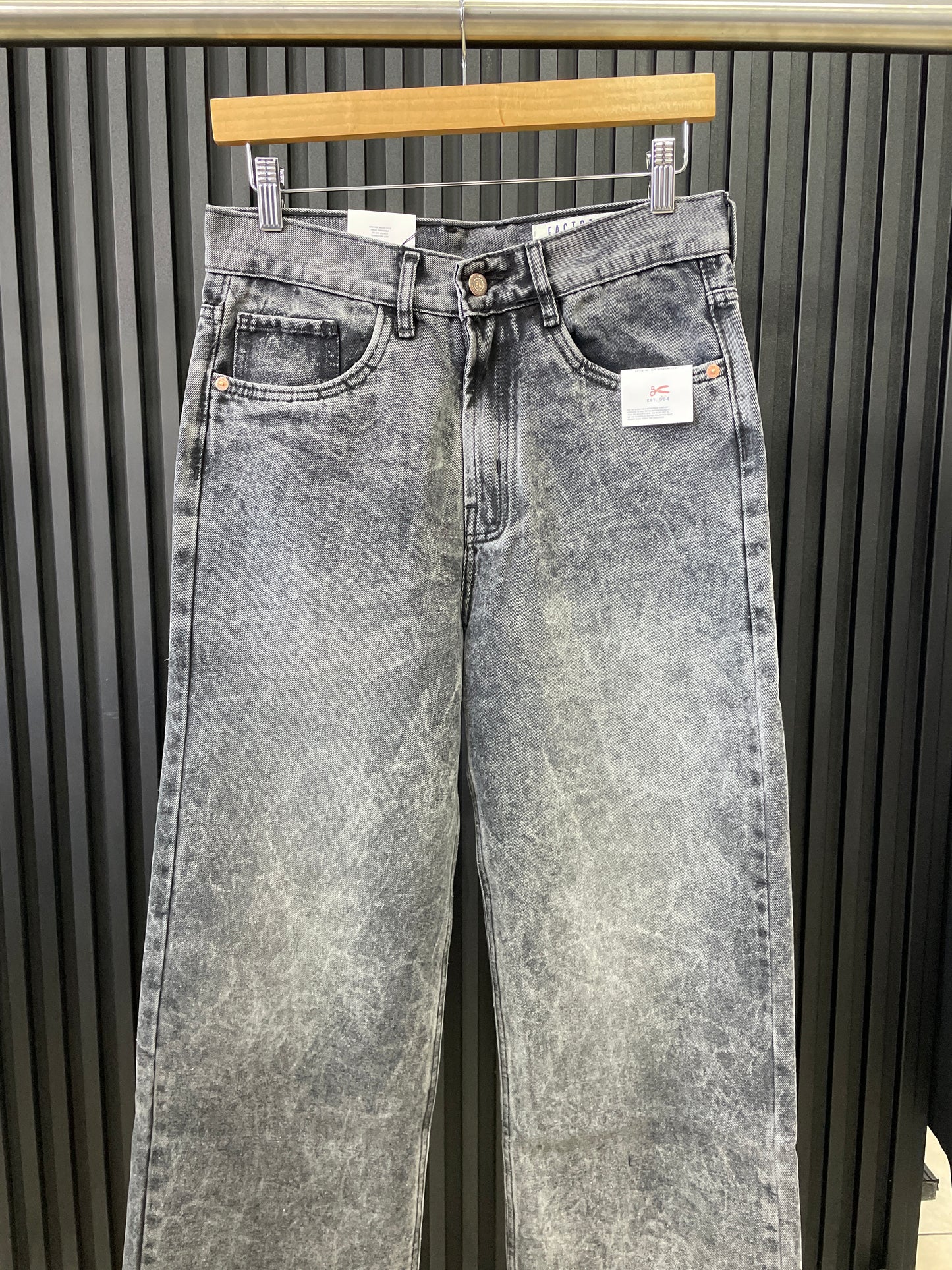 JEANS BAGGY DF GRIS