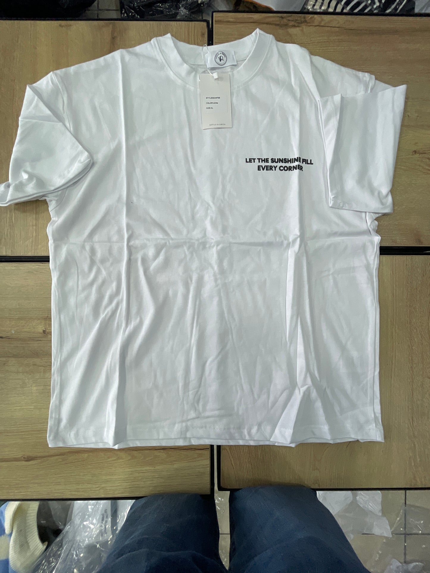 CAMISETA LTS BLANCA