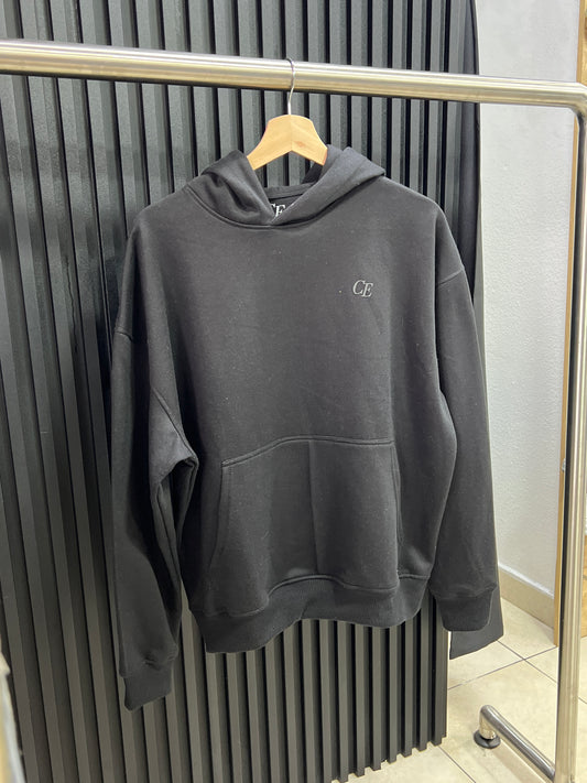 HOODIE OVERSIZE CE NEGRO