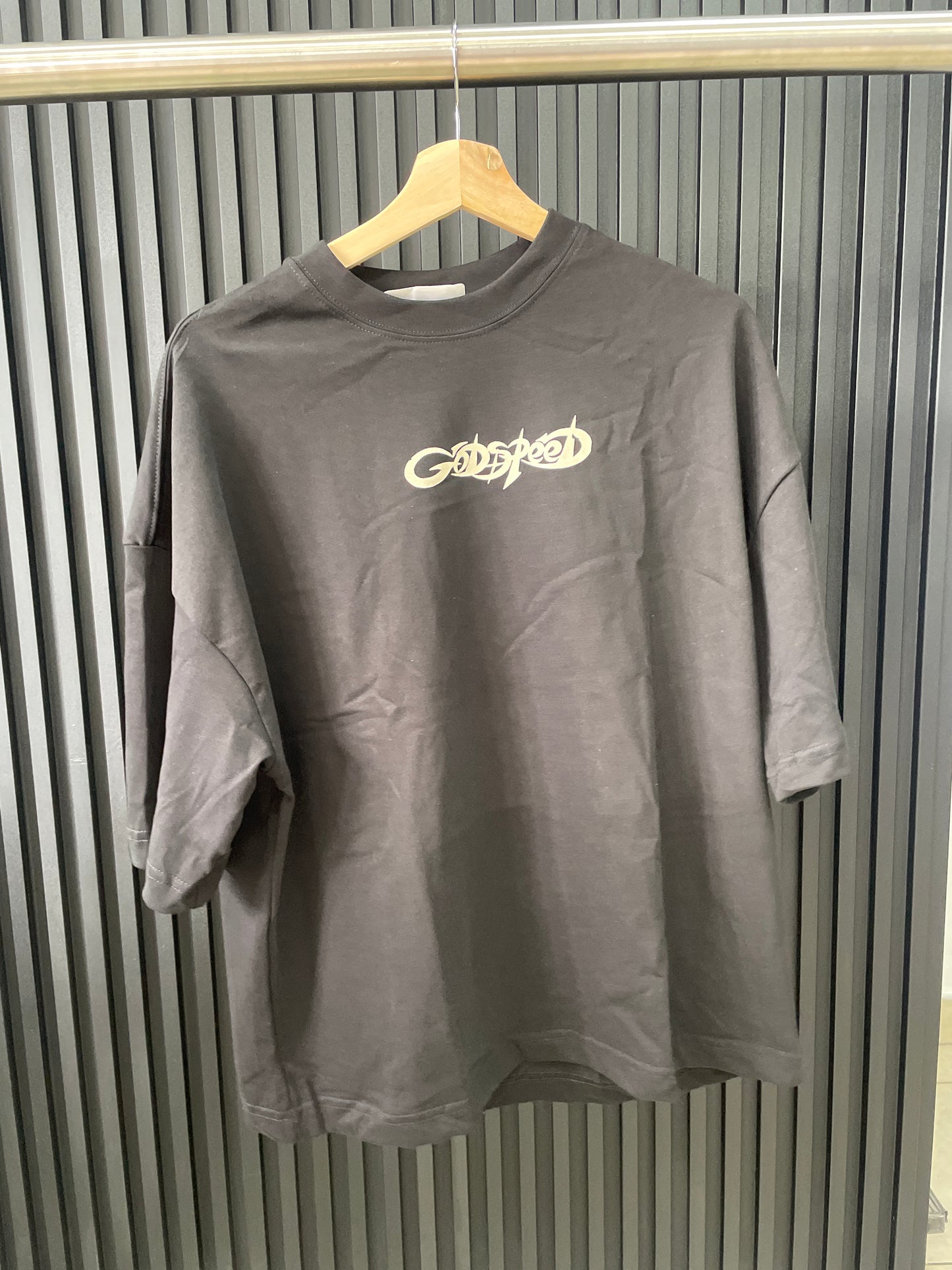 CAMISETA BOXY FIT GD NEGRA