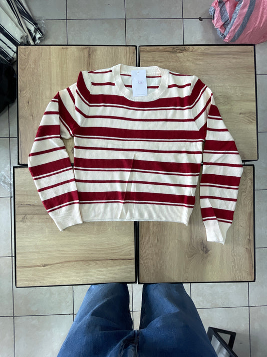 JERSEY MB BEIGE ROJO