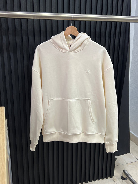 HOODIE BOXY FIT CE BEIGE